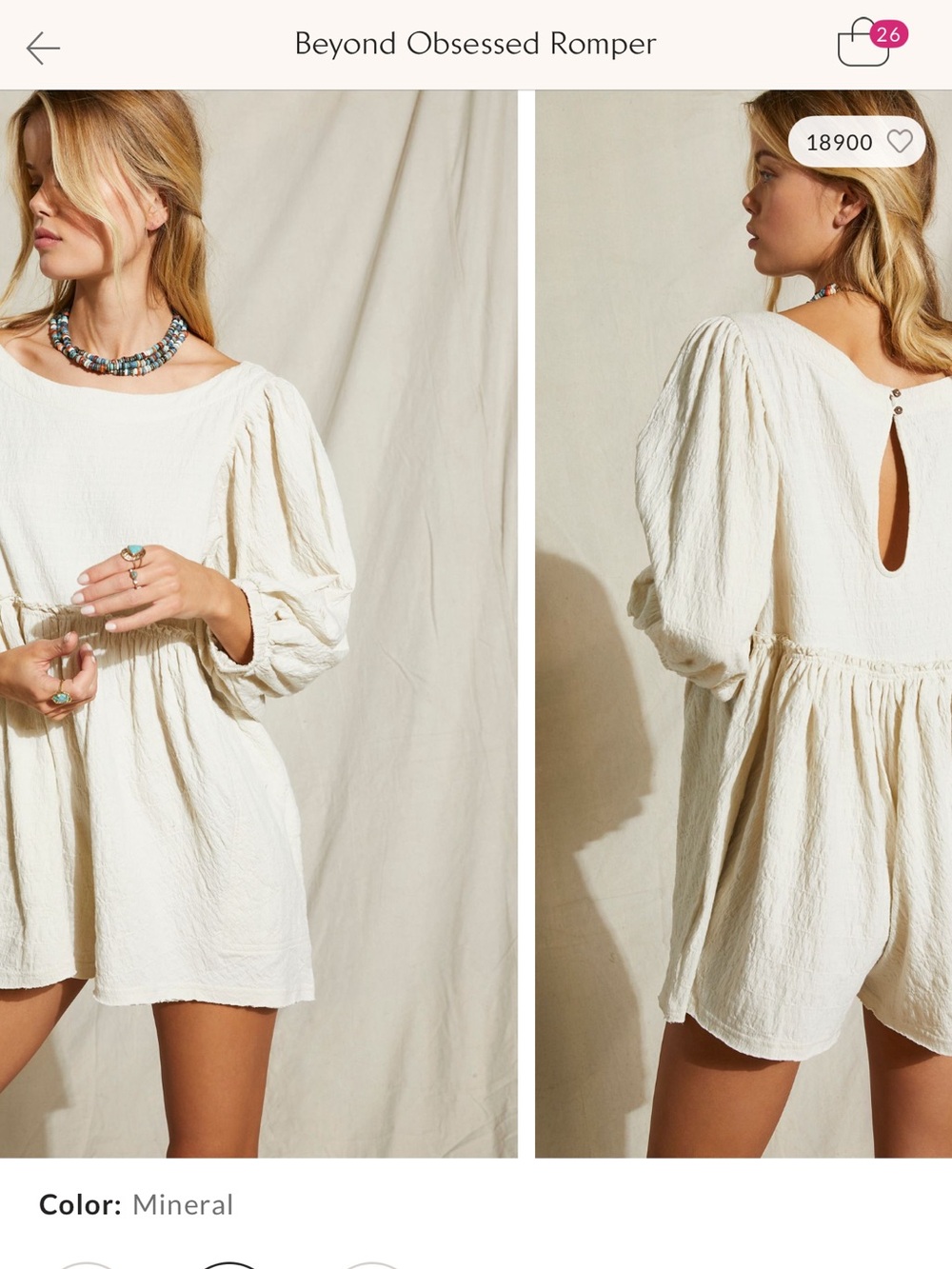 Free People Beyond Obsessed Romper